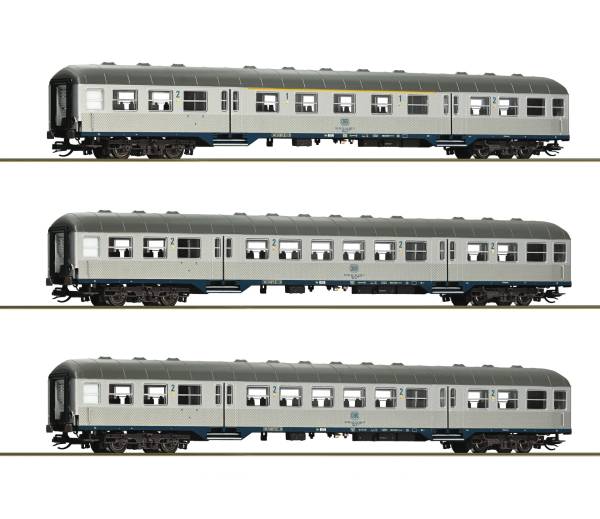 Roco 6280023 - 3-tlg. Set: Nahverkehrswagen der DB